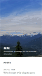 Mobile Screenshot of markmaunder.com